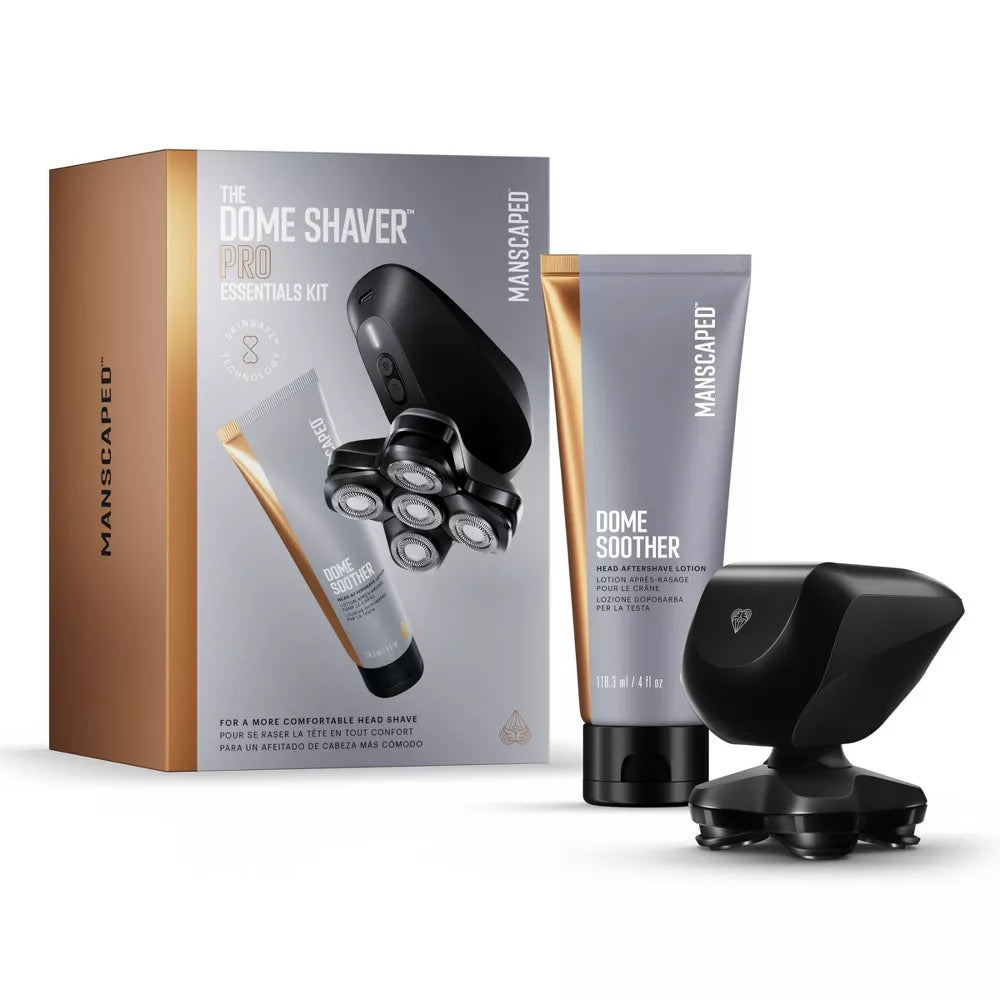 MANSCAPED Dome Shaver Pro Essentials Travel  Kit